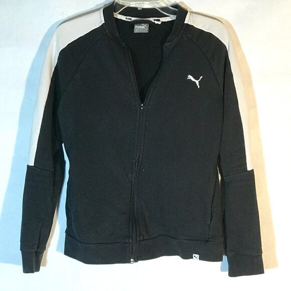 PUMA Sport Track Athletic Yoga Training Workout Zip Up Jacket - Picture 1 of 8